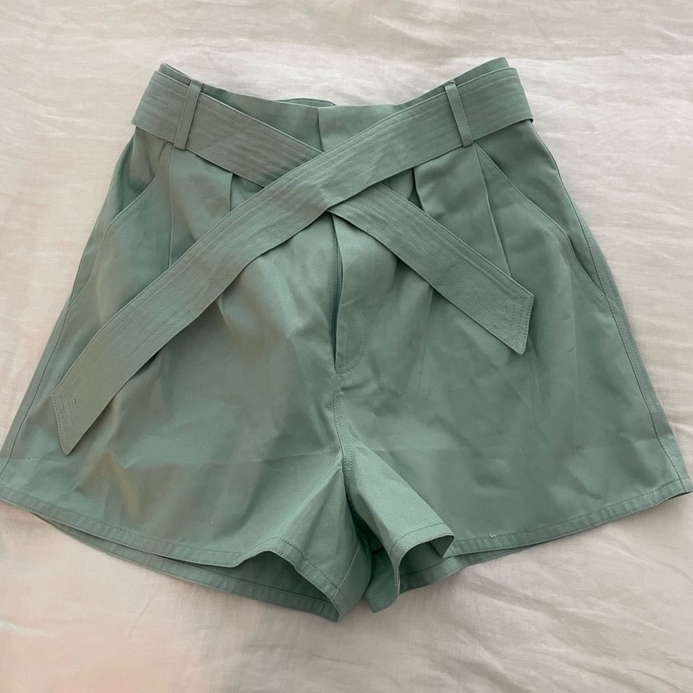 Women's Light Blue Shorts - Picture 5 of 5